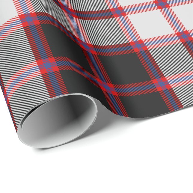Clan MacPherson Jagd Tartan Wrapping Paper Geschenkpapier (Rolleneckpunkt)