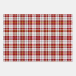 Clan MacPherson Red Dress Tartan Geschenkpapier Set