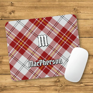 Clan MacPherson Red Dress Tartan Mouse Pad Mousepad