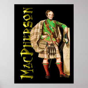Clan MacPherson Scottish Highland Dream Poster