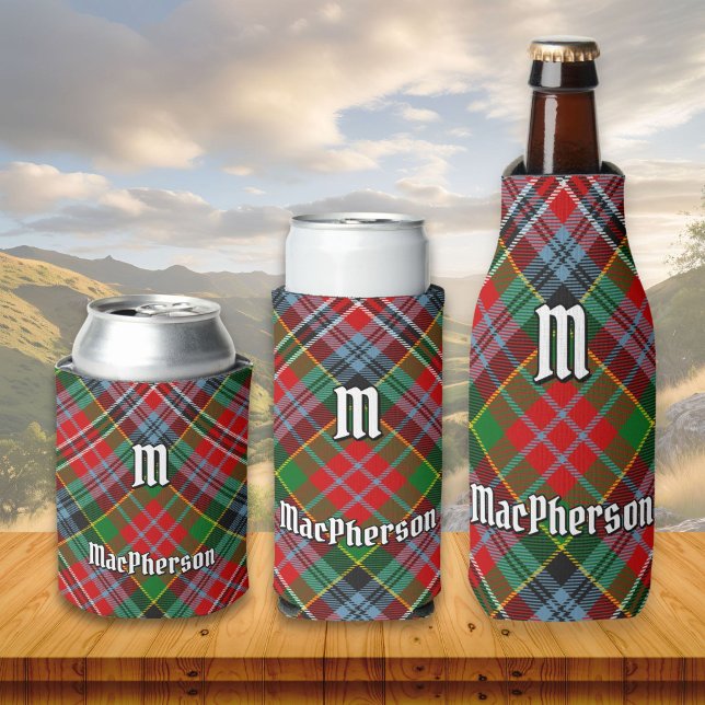 Clan MacPherson Tartan Can Cooler Dosenkühler (Von Creator hochgeladen)