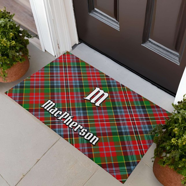 Clan MacPherson Tartan Doormat Fußmatte (Von Creator hochgeladen)
