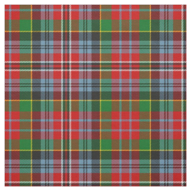 Clan MacPherson Tartan Fabric Stoff (Muster)