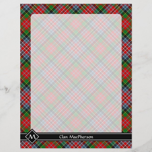 Clan MacPherson Tartan Flyer (Vorne)