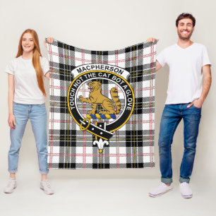 Clan MacPherson Tartan Kariert Fleecedecke