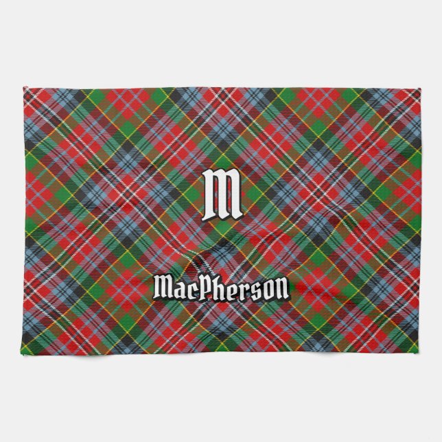 Clan MacPherson Tartan Küchentuch (Horizontal)
