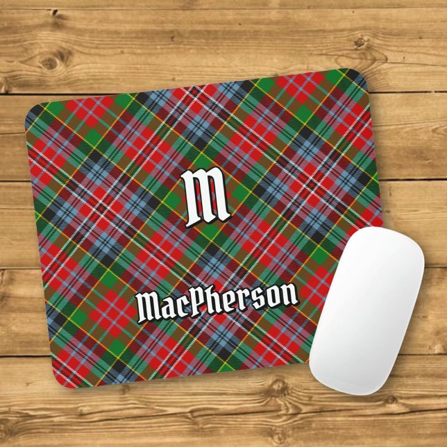 Clan MacPherson Tartan Mouse Pad Mousepad (Von Creator hochgeladen)