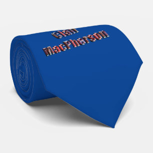 Clan Macpherson Tartan Name, Neck Tie Krawatte