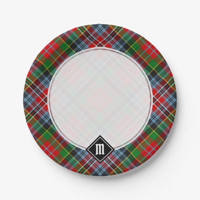 Clan MacPherson Tartan Paper Teller (Vorderseite)