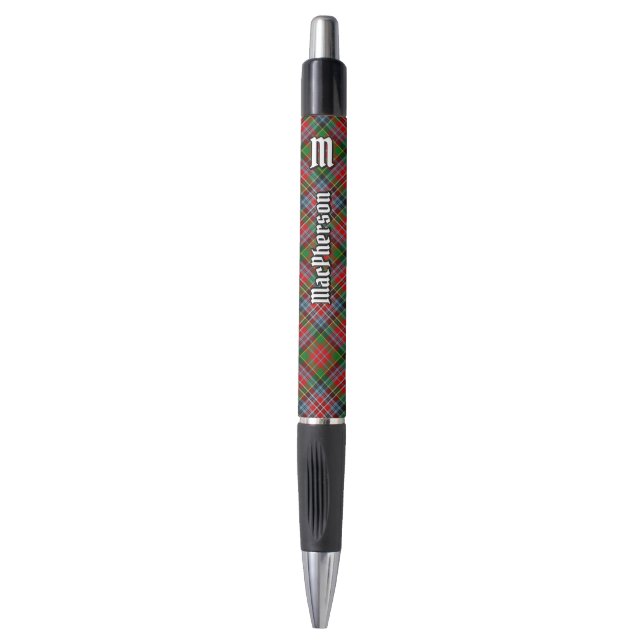 Clan MacPherson Tartan Pen Kugelschreiber (Vorderseite Vertikal)