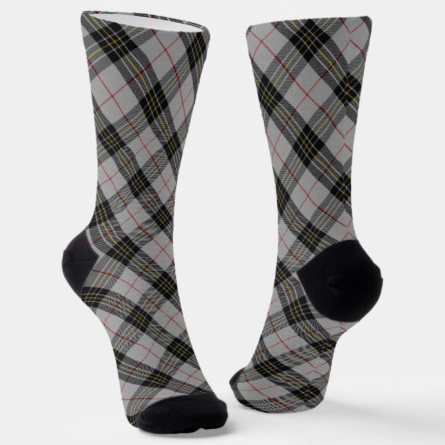 Clan MacPherson Tartan Socks Socken (Gewinkelt)