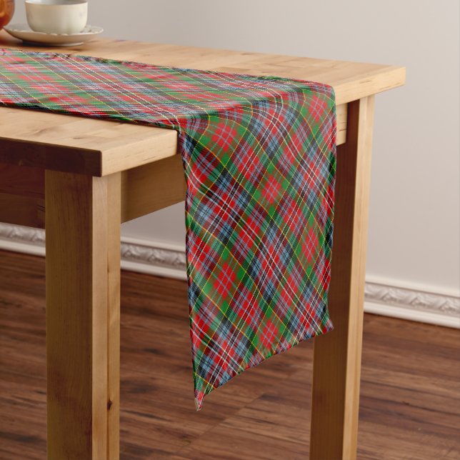 Clan MacPherson Tartan Table Runner Großer Tischläufer (Beispiel)