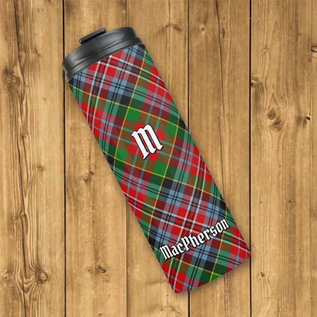 Clan MacPherson Tartan Thermal Tumbler Thermosbecher (Von Creator hochgeladen)