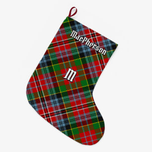 Clan MacPherson Tartan Weihnachts-Strumpf Großer Weihnachtsstrumpf