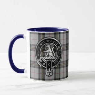 Clan MacPherson Wappen & Tartan Tasse