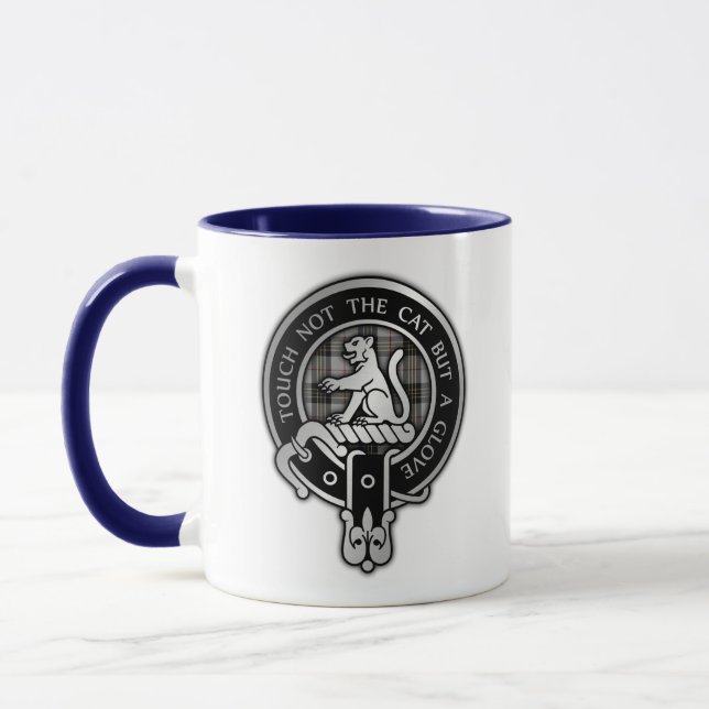 Clan MacPherson Wappen & Tartan Tasse (Links)