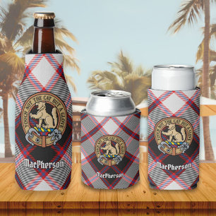 Clan MacPherson Wappen über die Jagd auf Tartan Flaschenkühler