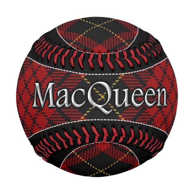 Clan MacQueen Scottish Dream Tartan Baseball (Vorderseite)