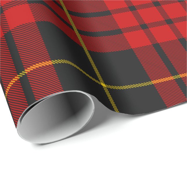 Clan MacQueen Tartan Geschenkpapier (Rolleneckpunkt)