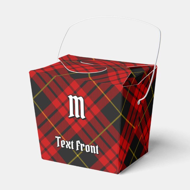 Clan MacQueen Tartan Geschenkschachtel (Vorderseite)