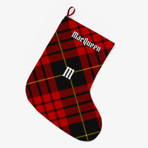 Clan MacQueen Tartan Großer Weihnachtsstrumpf