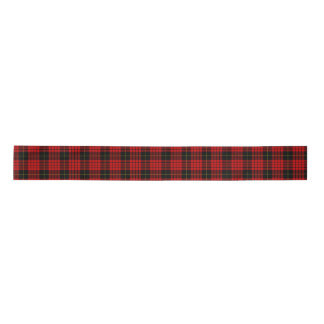 Clan MacQueen Tartan Satinband