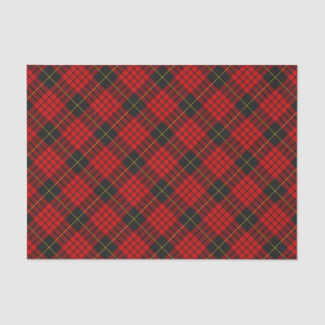 Clan MacQueen Tartan Seidenpapier (Vorderseite)