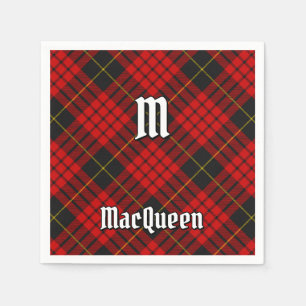 Clan MacQueen Tartan Serviette