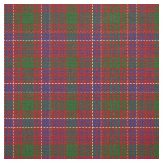 Clan MacRae roter schottischer Tartan-kariertes Stoff (Muster)