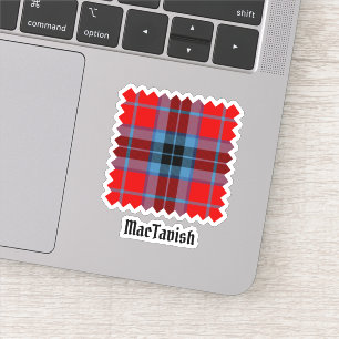 Clan MacTavish Tartan Aufkleber