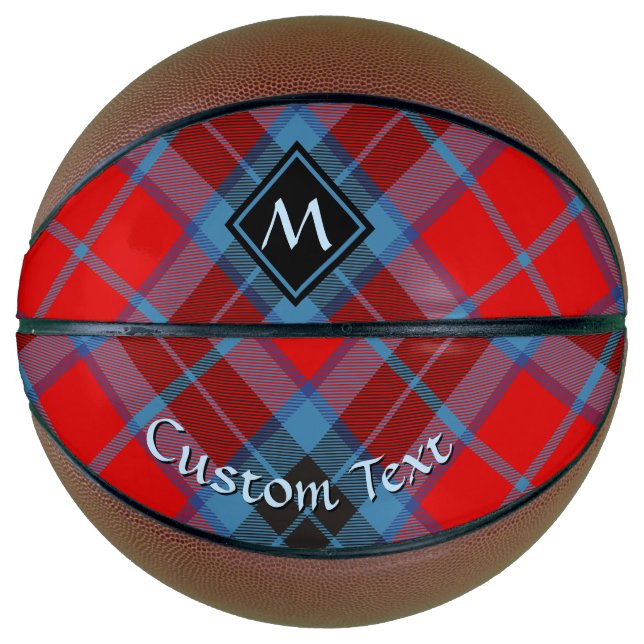 Clan MacTavish Tartan Basketball (Vorderseite)