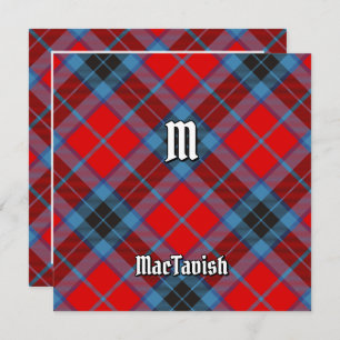Clan MacTavish Tartan Einladung