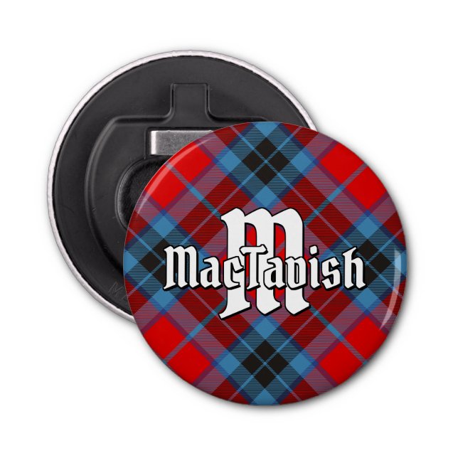 Clan MacTavish Tartan Flaschenöffner (Vorderseite)