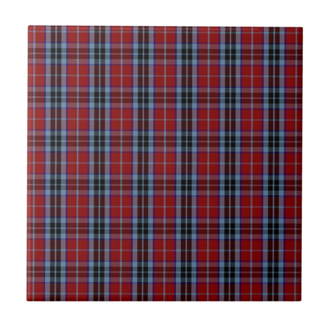 Clan MacTavish Tartan Fliese (Vorderseite)
