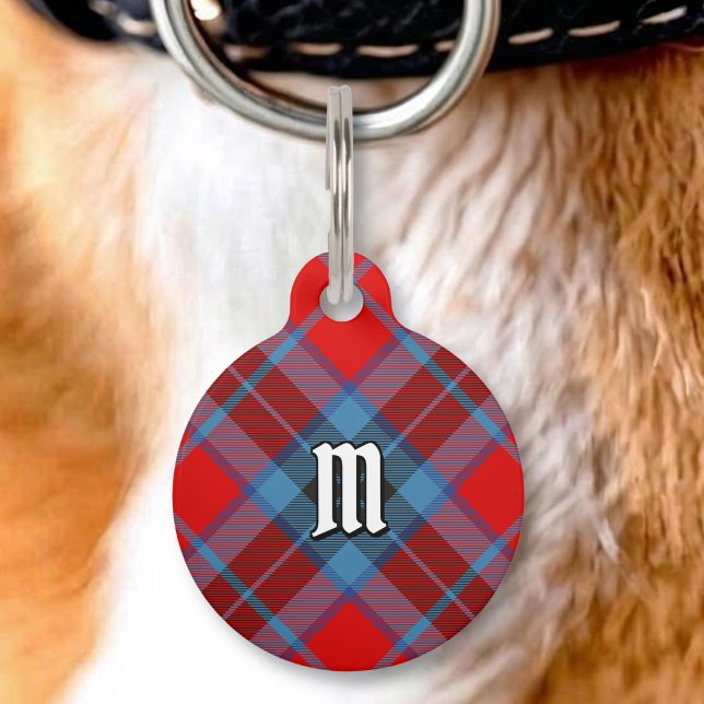Clan MacTavish Tartan Haustiermarke (Von Creator hochgeladen)