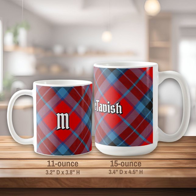 Clan MacTavish Tartan Kaffeetasse (Von Creator hochgeladen)