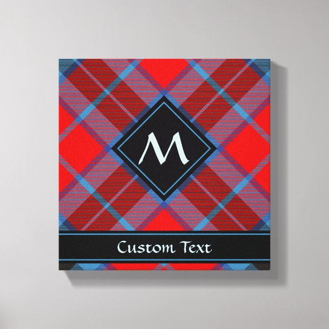 Clan MacTavish Tartan Leinwanddruck (Vorderseite)