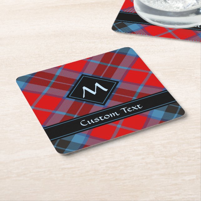 Clan MacTavish Tartan Rechteckiger Pappuntersetzer (angewinkelt)