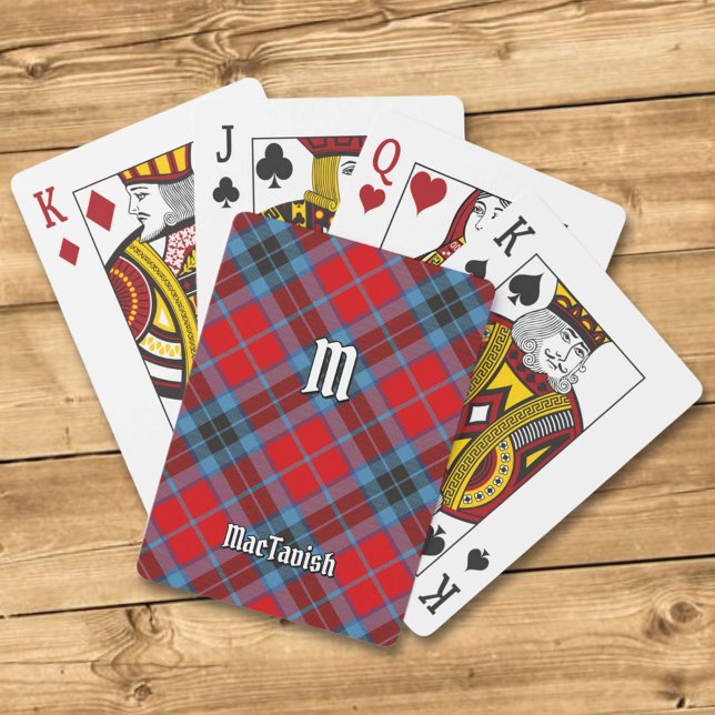 Clan MacTavish Tartan Spielkarten (Von Creator hochgeladen)