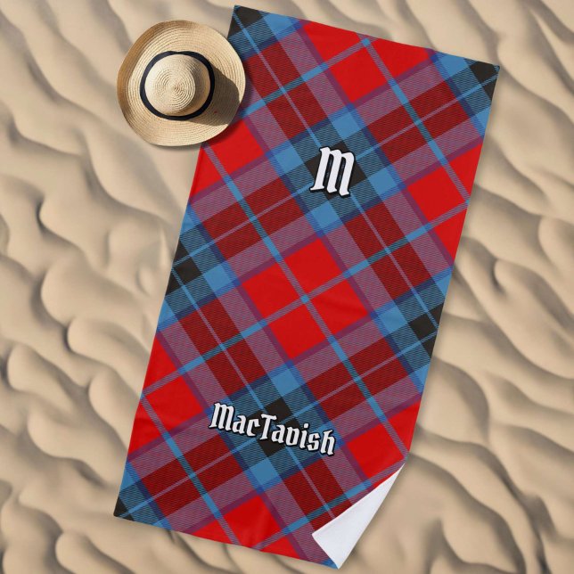 Clan MacTavish Tartan Strandtuch (Von Creator hochgeladen)