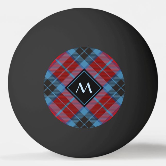 Clan MacTavish Tartan Tischtennisball (Vorderseite)