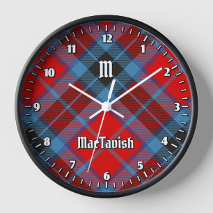 Clan MacTavish Tartan Uhr