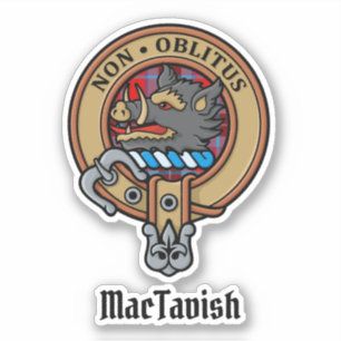 Clan MacTavish Wappen Aufkleber
