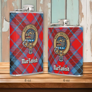 Clan MacTavish Wappen Flask Flachmann