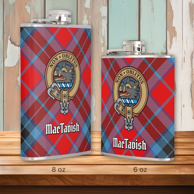 Clan MacTavish Wappen Flask Flachmann (Von Creator hochgeladen)