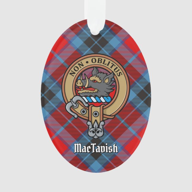 Clan MacTavish Wappen Ornament (Vorderseite)