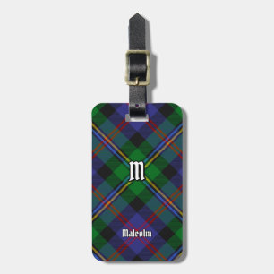Clan Malcolm Tartan Gepäckanhänger