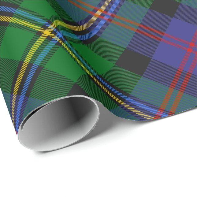 Clan Malcolm Tartan Geschenkpapier (Rolleneckpunkt)