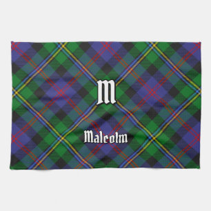 Clan Malcolm Tartan Geschirrtuch
