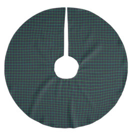 Clan Malcolm Tartan Kariert Polyester Weihnachtsbaumdecke